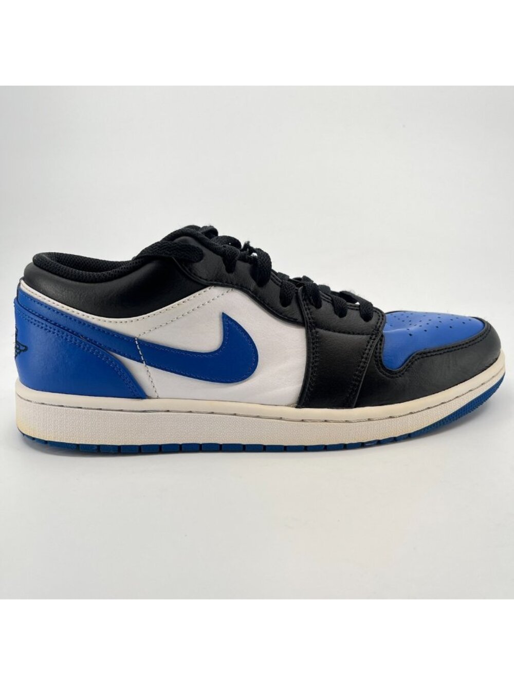 Nike Air Jordan 1 Low Mens Size 10 Blue Black Athletic Lifestyle Shoes Sneakers
